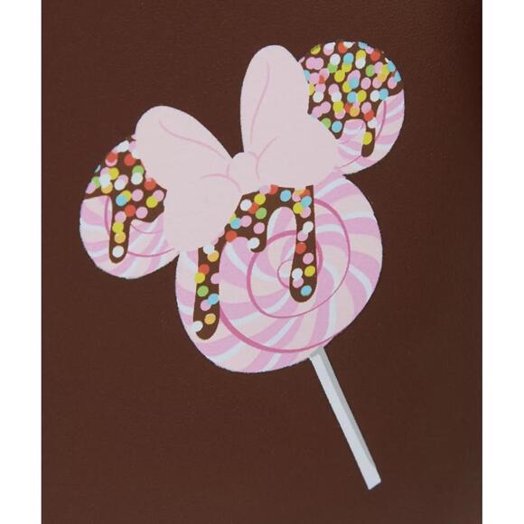 Loungefly Disney Minnie Mouse Chocolate Lollipop Ears Mini Backpack NWT In Hand main image 4
